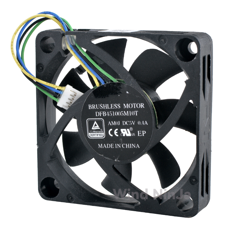 Pi 4 Case - DFB451005M10T AM0J 5cm 50mm Micro ventilateur