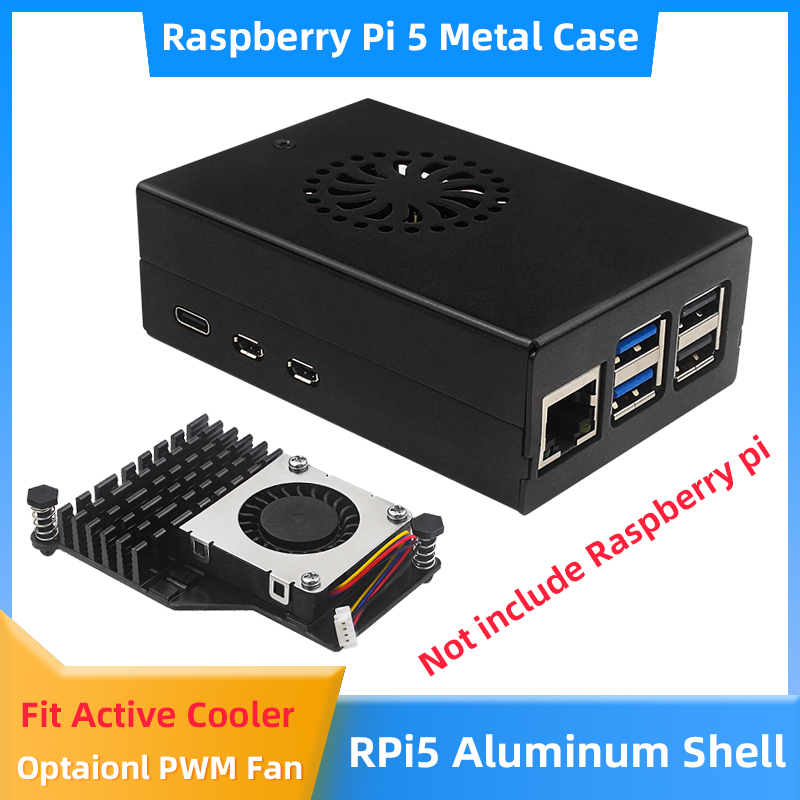 Pi Cooler - Raspberry Pi 5 boîtier en alliage