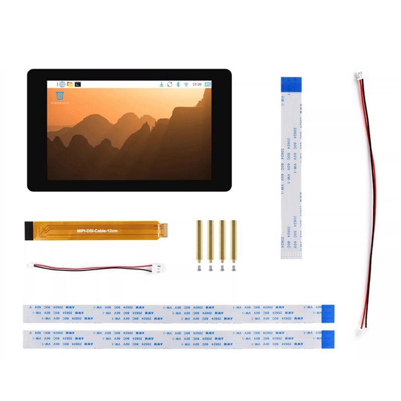 Raspberry Pi 4 - Écran LCD DSI de 4 pouces,
