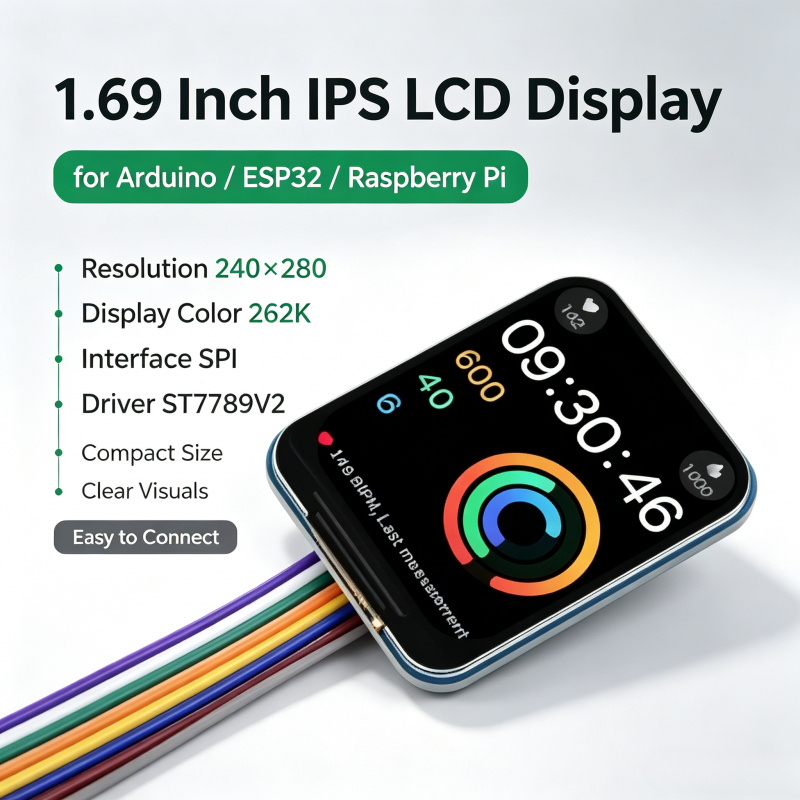 Pi Zero - Module LCD IPS 1.69 pouces ST7789V2