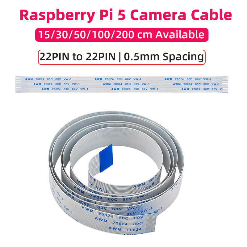 Pi Camera Cable - Câble de caméra Raspberry Pi 5,