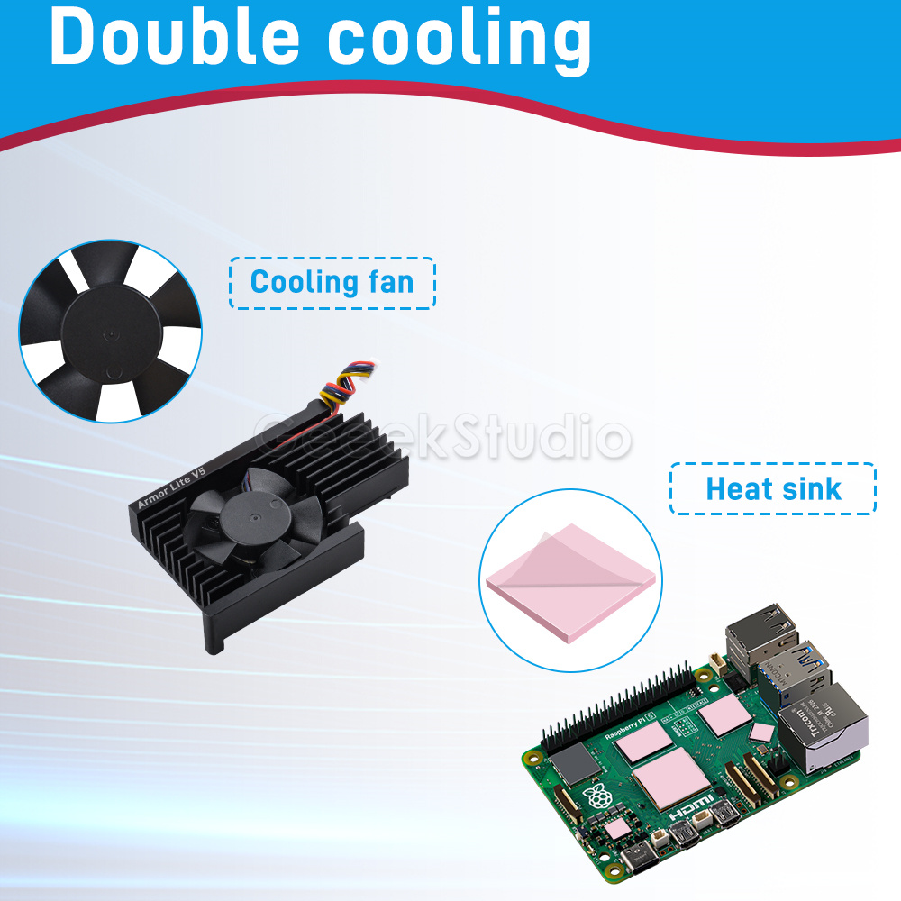 Dissipateur thermique CNC en a - Pi 5 Case avis et prix