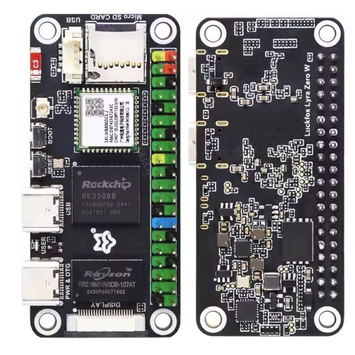 Carte Linux Luckfox Lyra Zero  - Pi Zero avis et prix