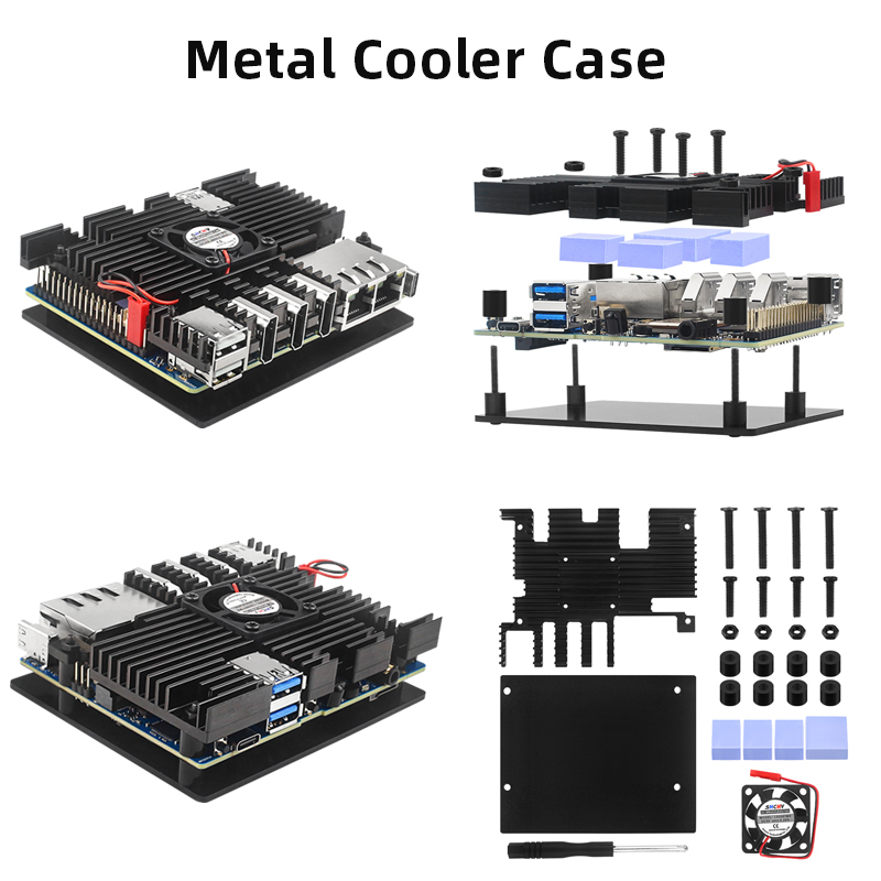 Orange Pi 5 Plus 4/8/16 Go de  - Pi 4 Case avis et prix