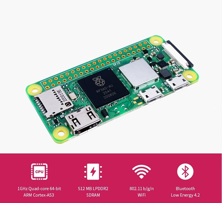 Raspberry Pi Zero 2 W, cinq fo - Pi Zero avis et prix