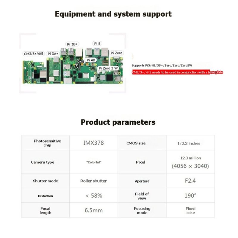 Module d'objectif ultra grand  - Pi Camera Module avis et prix