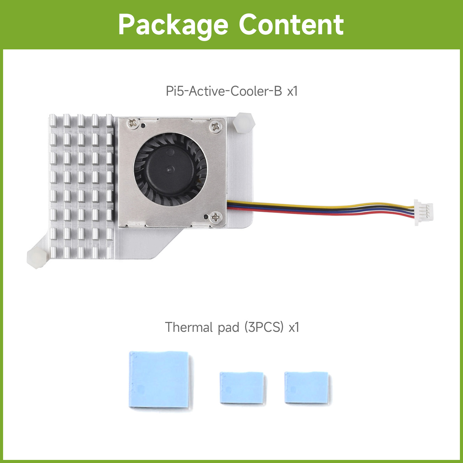 Waveshare Active Cooler (B) po - Raspberry Pi 5 avis et prix